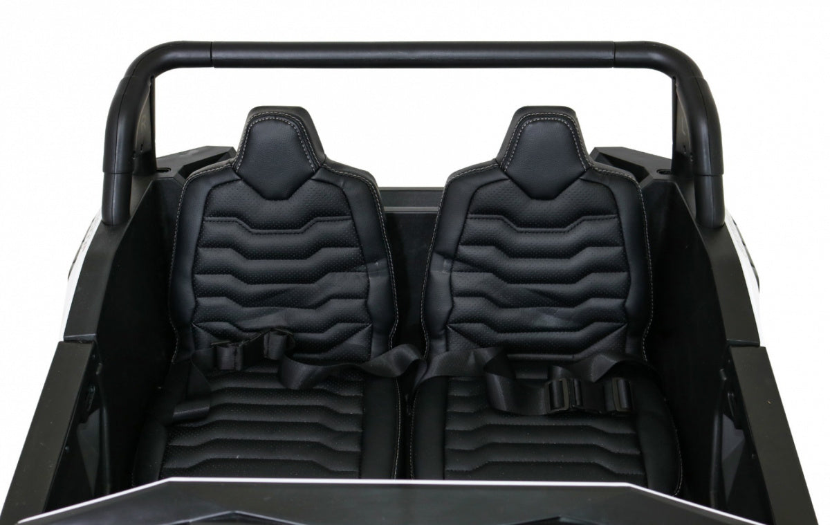 Vehicle Buggy ATV Racing 4x4 White