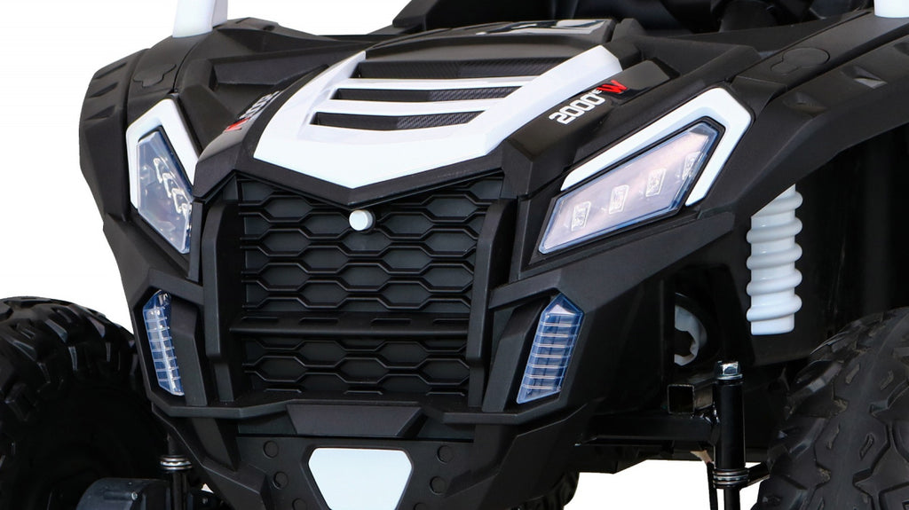 Elektrická buggy ATV Racing 4×4 24 V – biela