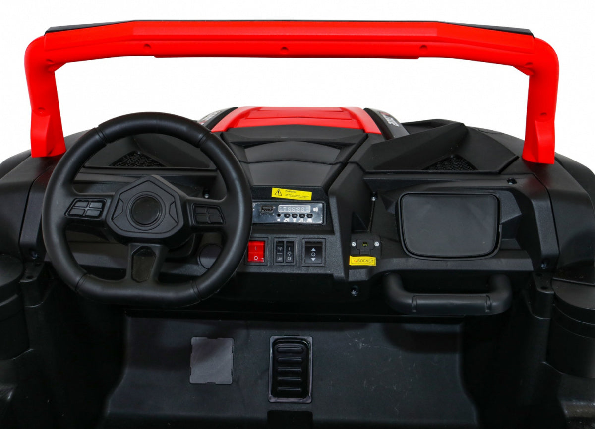 Elektrická buggy ATV Racing 4×4 24 V – červená
