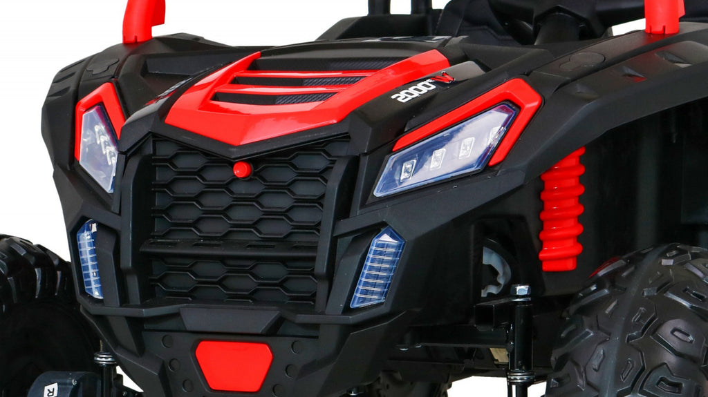 Elektrická buggy ATV Racing 4×4 24 V – červená