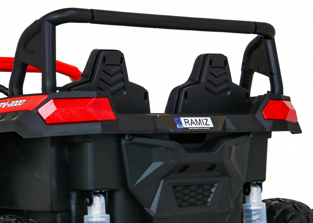 Elektrická buggy ATV Racing 4×4 24 V – červená