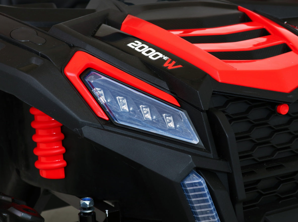 Elektrická buggy ATV Racing 4×4 24 V – červená
