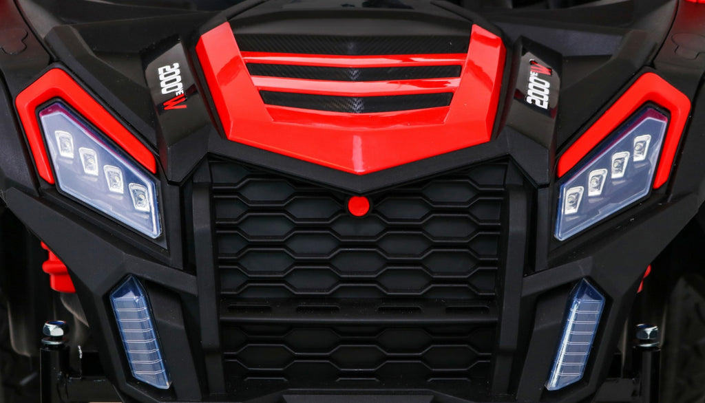Vehicle Buggy ATV Racing 4x4 Red