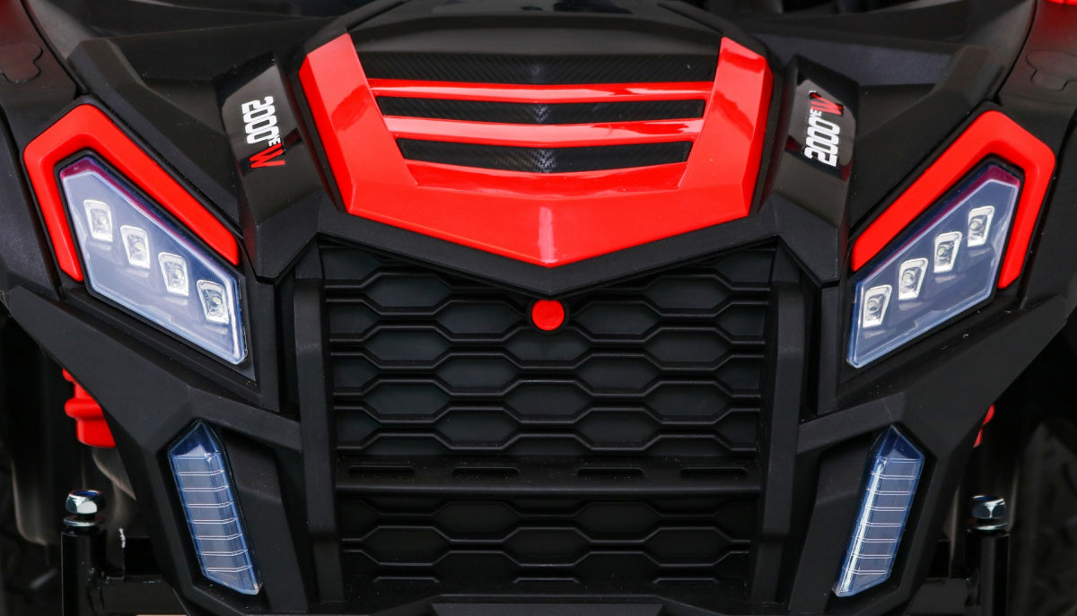 Vehicle Buggy ATV Racing 4x4 Red