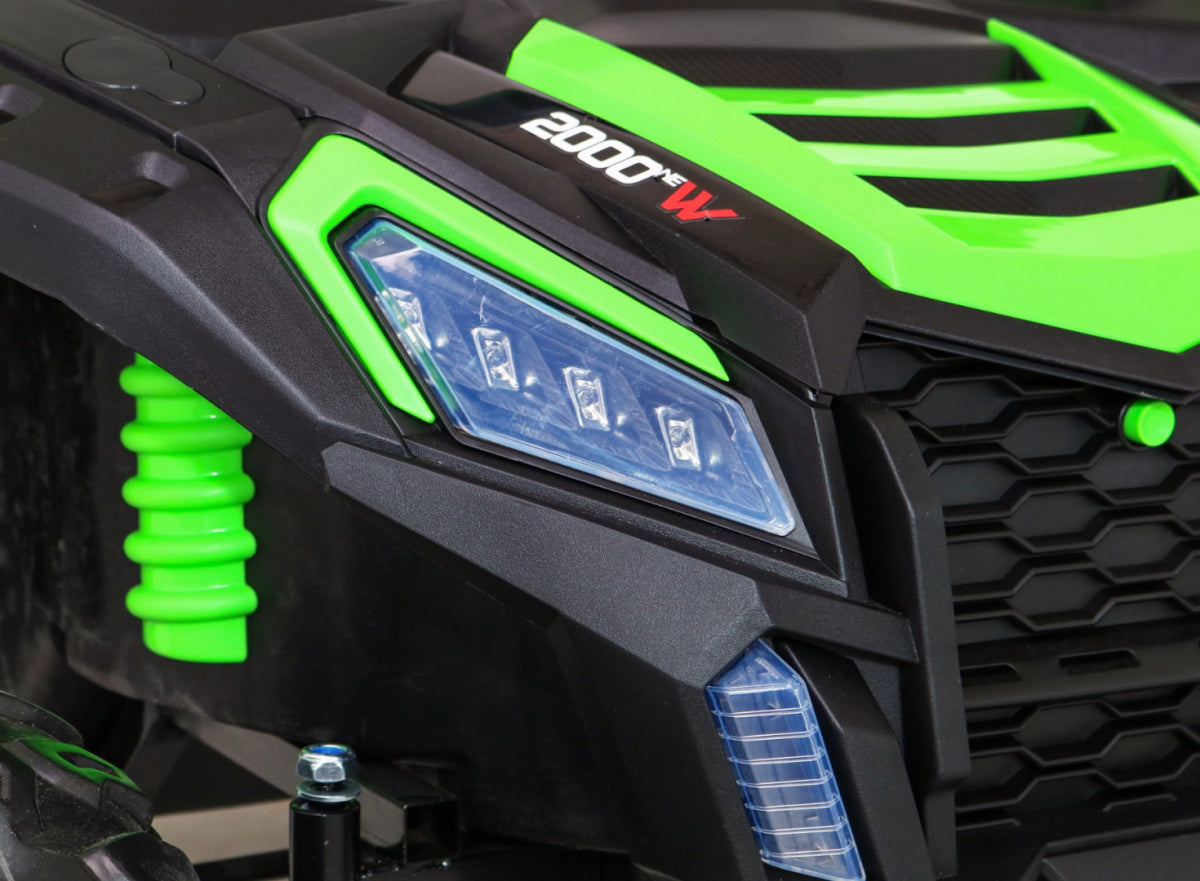 Vehicle Buggy ATV Racing 4x4 Green