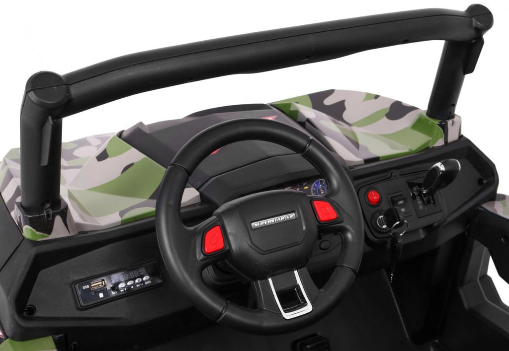 Elektrická buggy SuperStar 4×4 – maskáčová