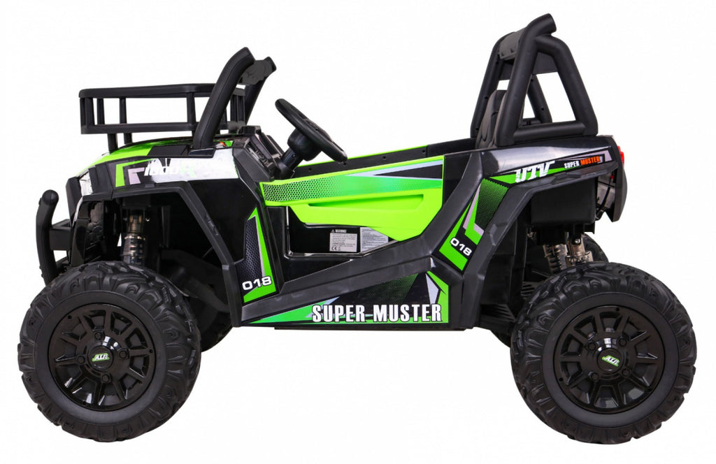 Elektrická buggy UTV zelená
