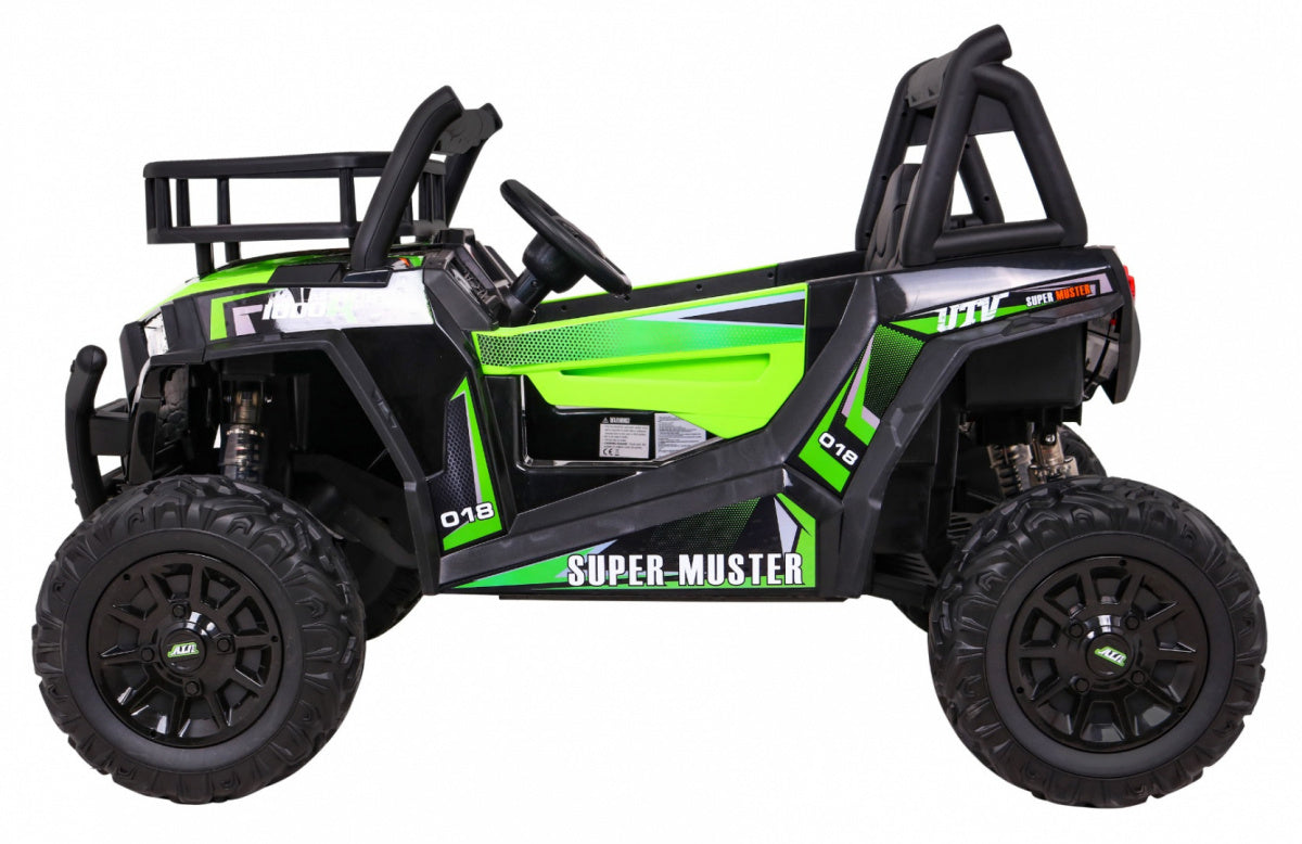 Elektrická buggy UTV zelená