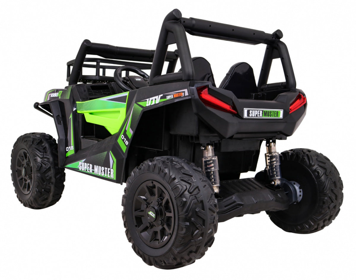 Elektrická buggy UTV zelená