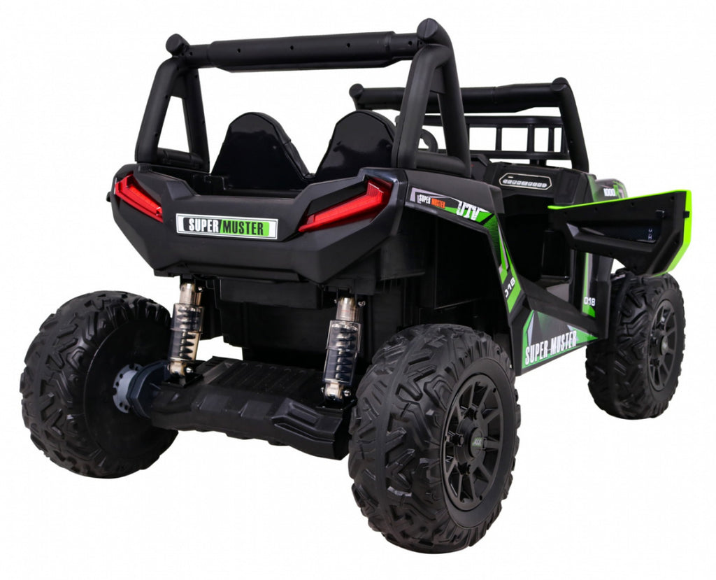Elektrická buggy UTV zelená