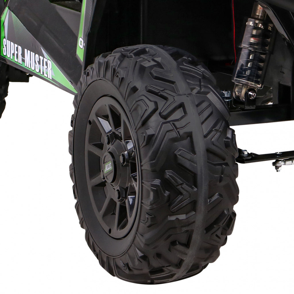 Elektrická buggy UTV zelená