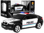 1:24 R/C Licensed police car Bmw X 6 Black Police
