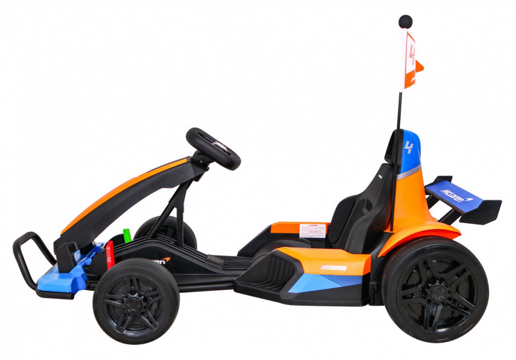 Vehicle Go-kart McLaren Drift Orange