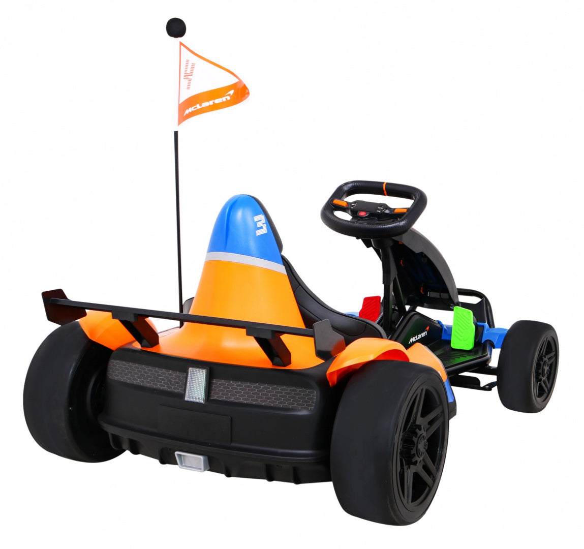 Vehicle Go-kart McLaren Drift Orange