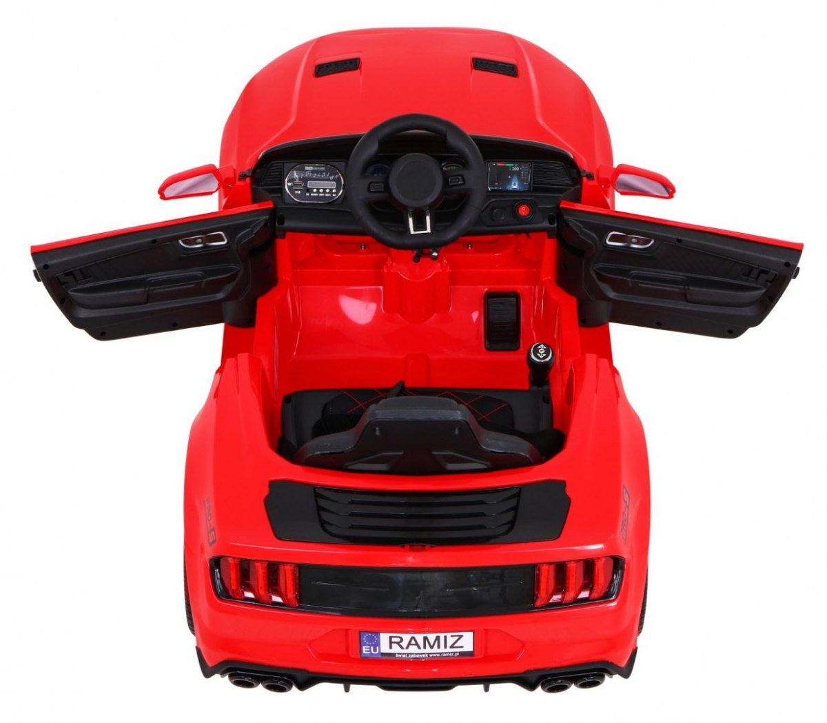 Elektrické autíčko GT Sport červená