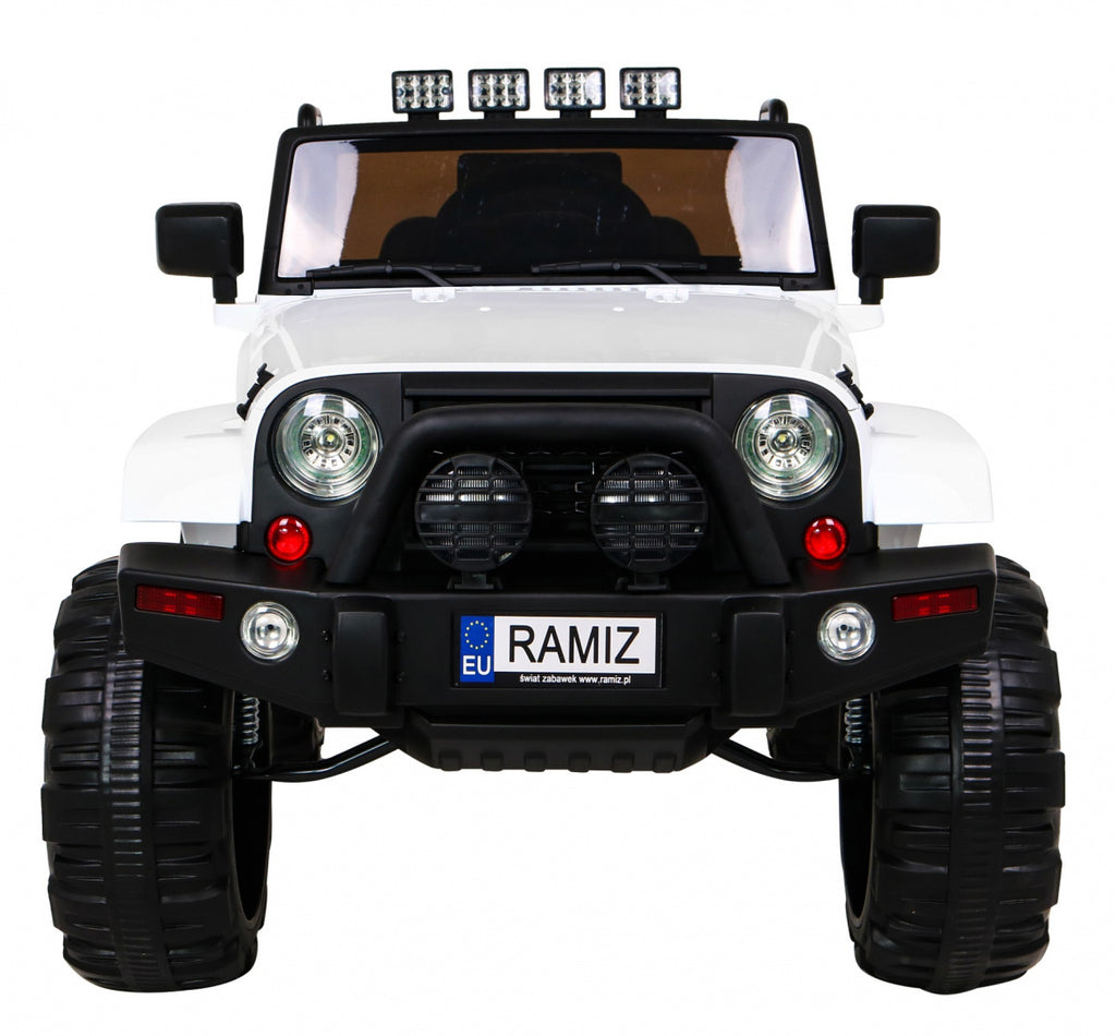Elektrické autíčko Jeep All Terrain biela