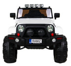 Elektrické autíčko Jeep All Terrain biela