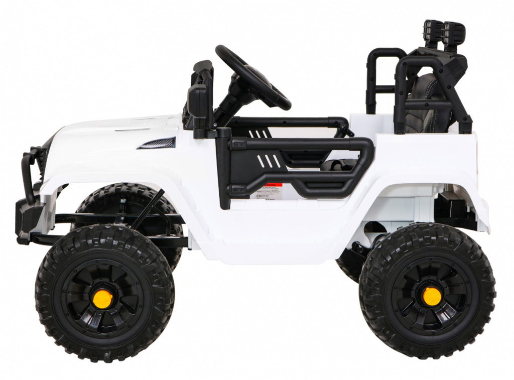 Vehicle Jeep Dark Night White