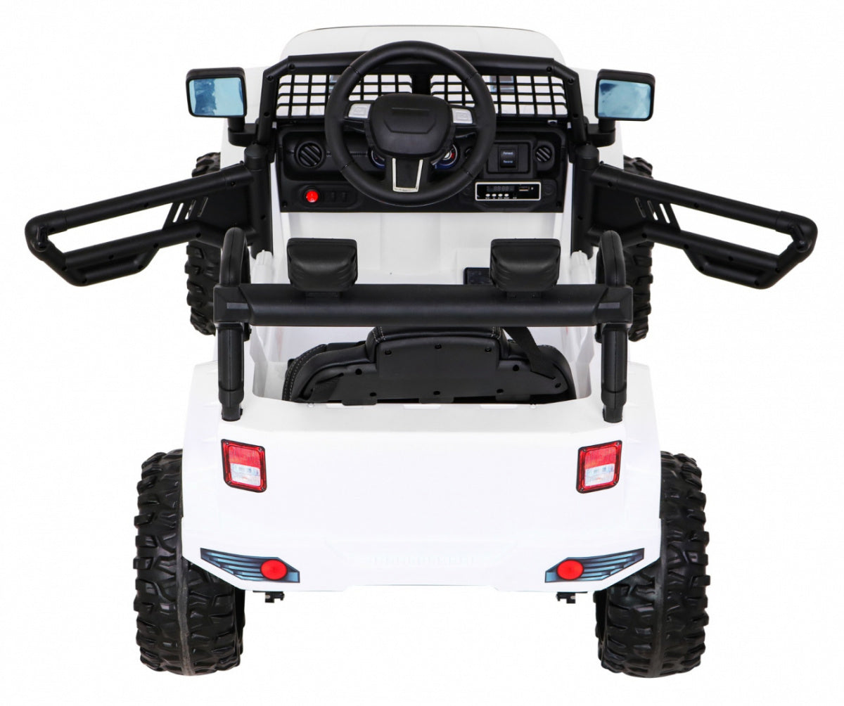 Vehicle Jeep Dark Night White