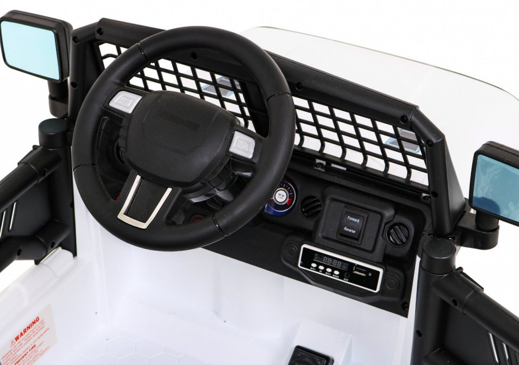 Vehicle Jeep Dark Night White