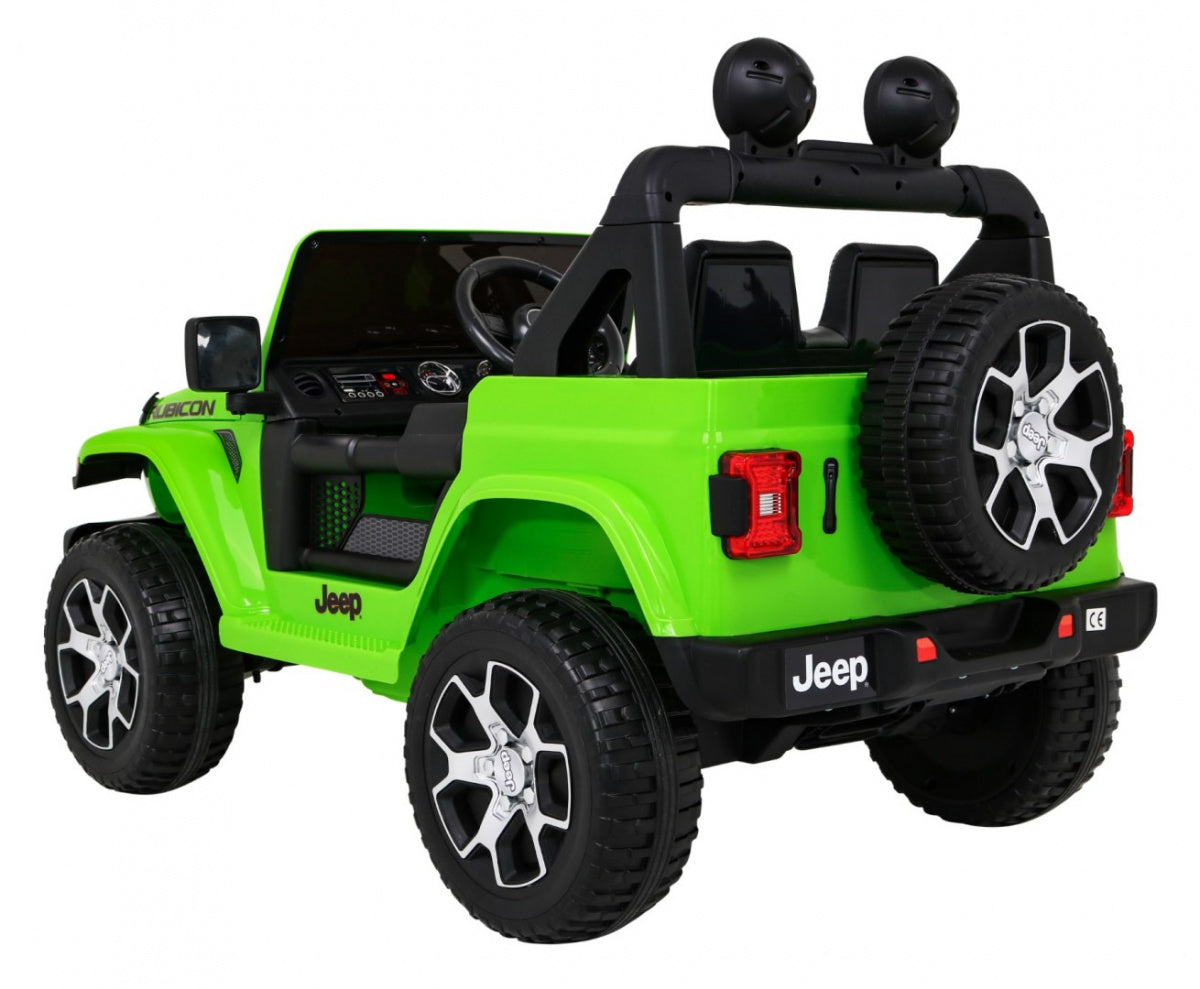 Elektrické autíčko Jeep Wrangler Rubicon zelená