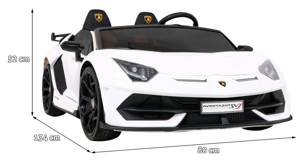 Vehicle Lamborghini SVJ DRIFT White