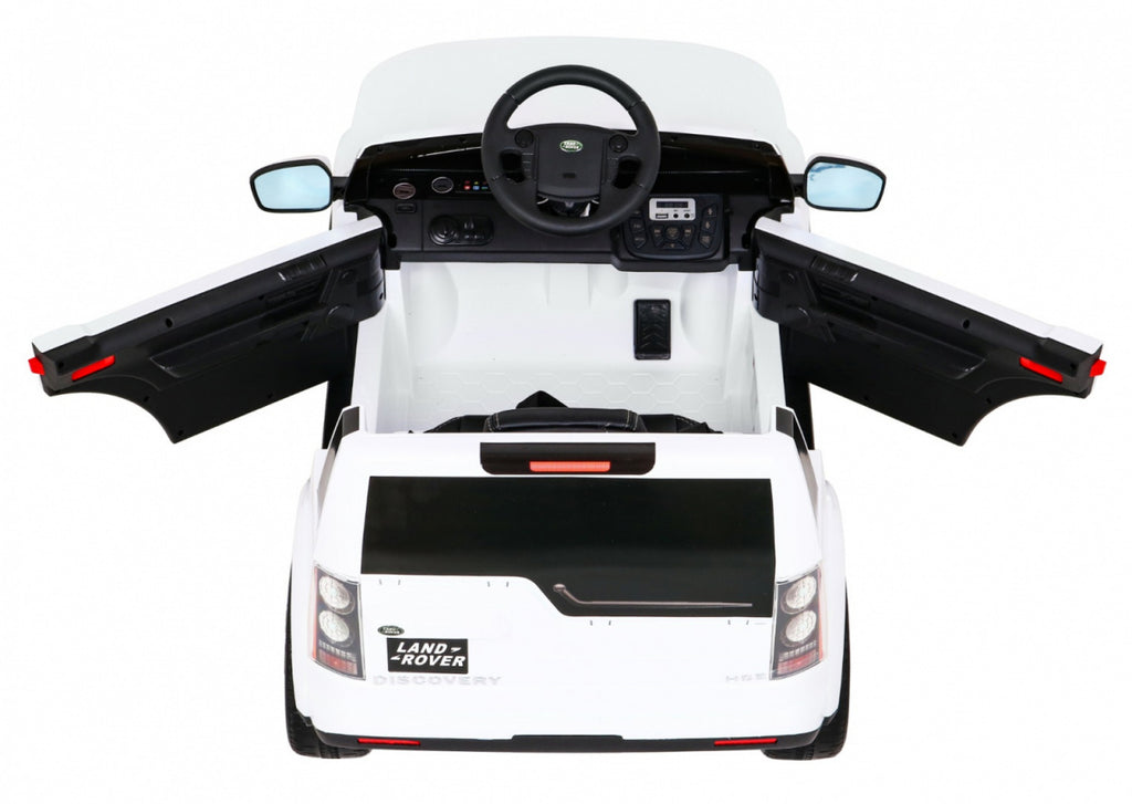 Elektrické autíčko Land Rover Discovery biela