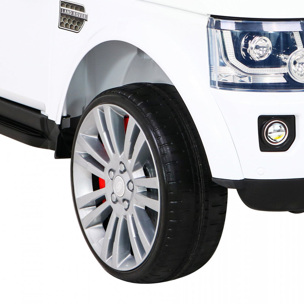 Elektrické autíčko Land Rover Discovery biela