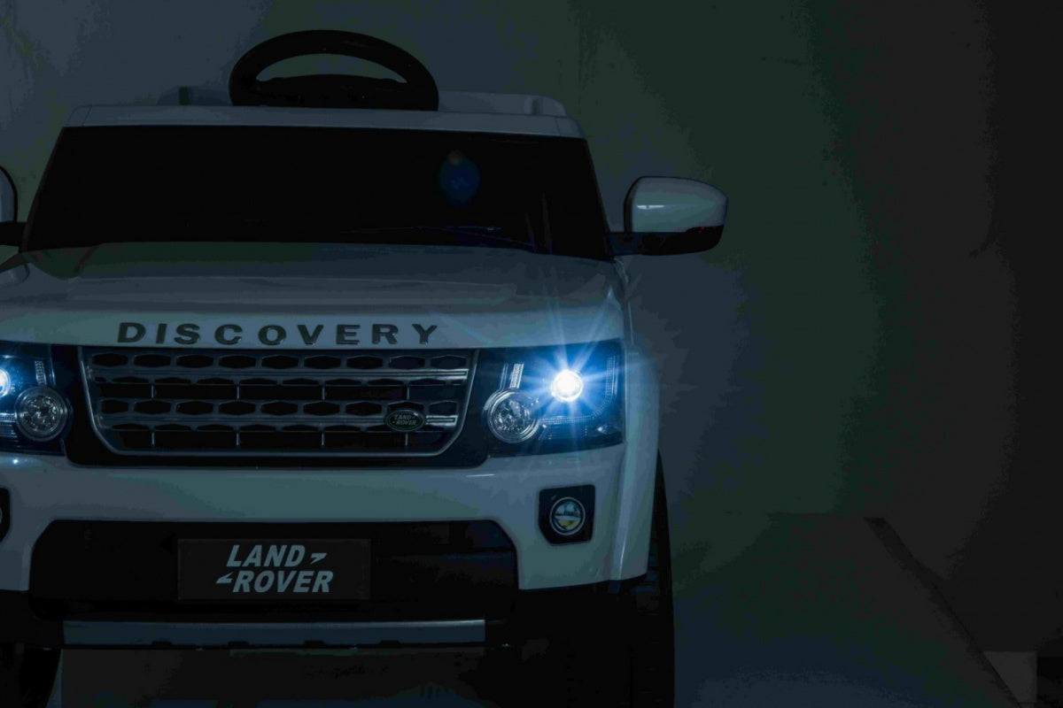 Elektrické autíčko Land Rover Discovery biela