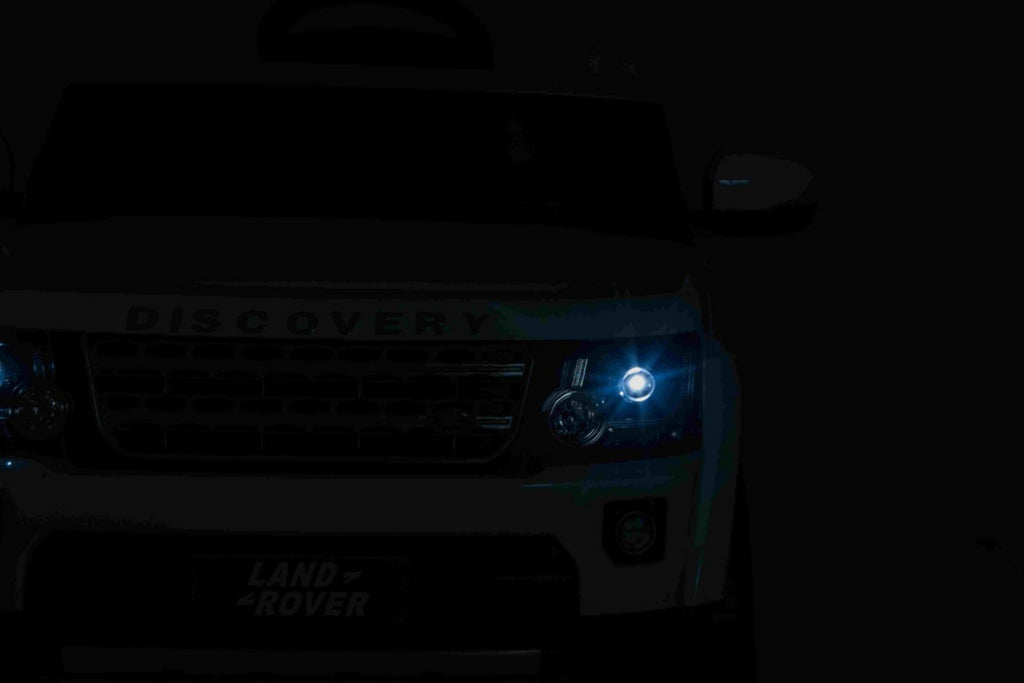 Elektrické autíčko Land Rover Discovery biela