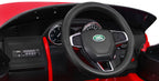 Elektrické autíčko Land Rover Discovery červená