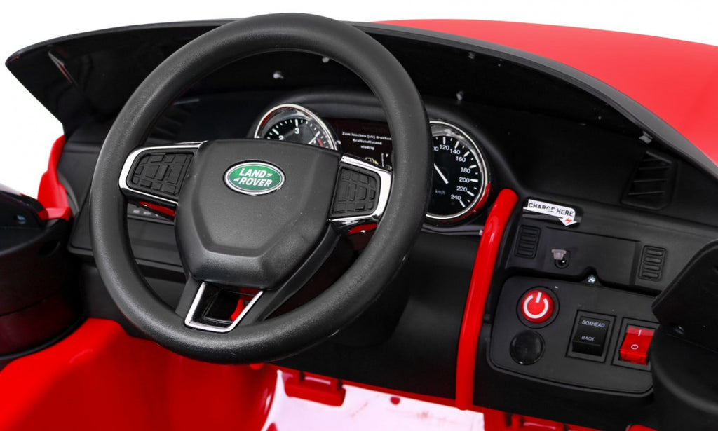 Vehicle Land Rover Discovery Red