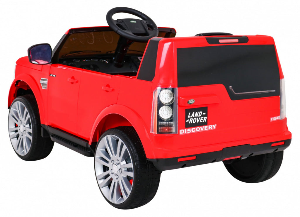 Elektrické autíčko Land Rover Discovery červená