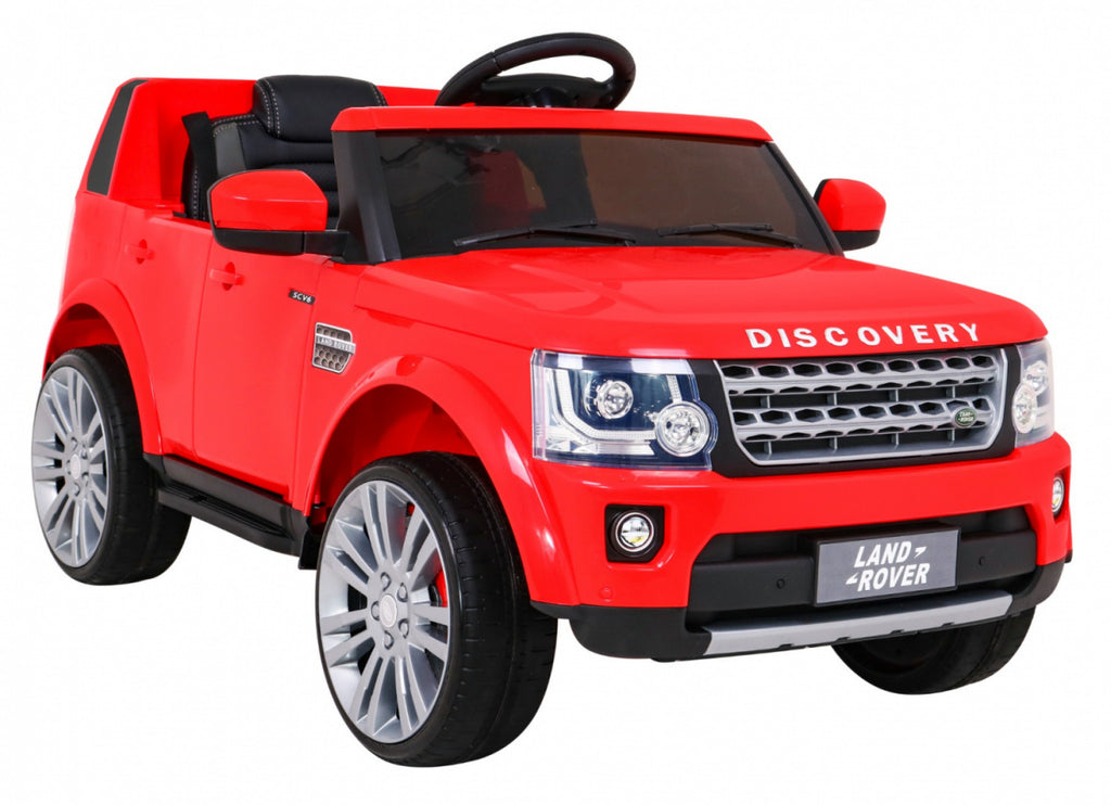 Elektrické autíčko Land Rover Discovery červená