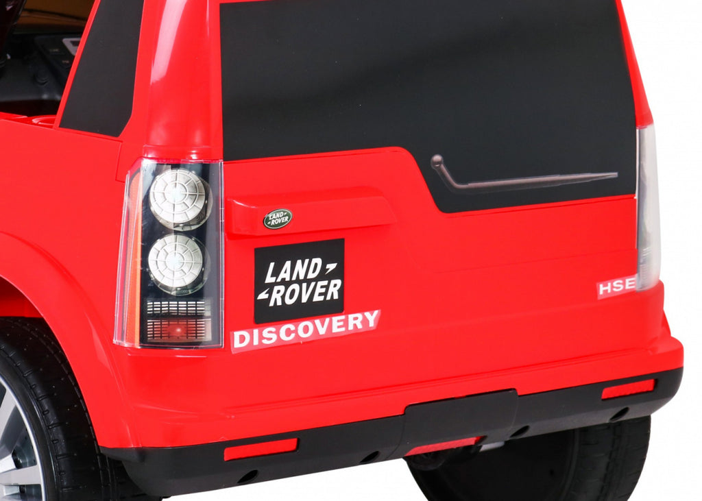 Elektrické autíčko Land Rover Discovery červená