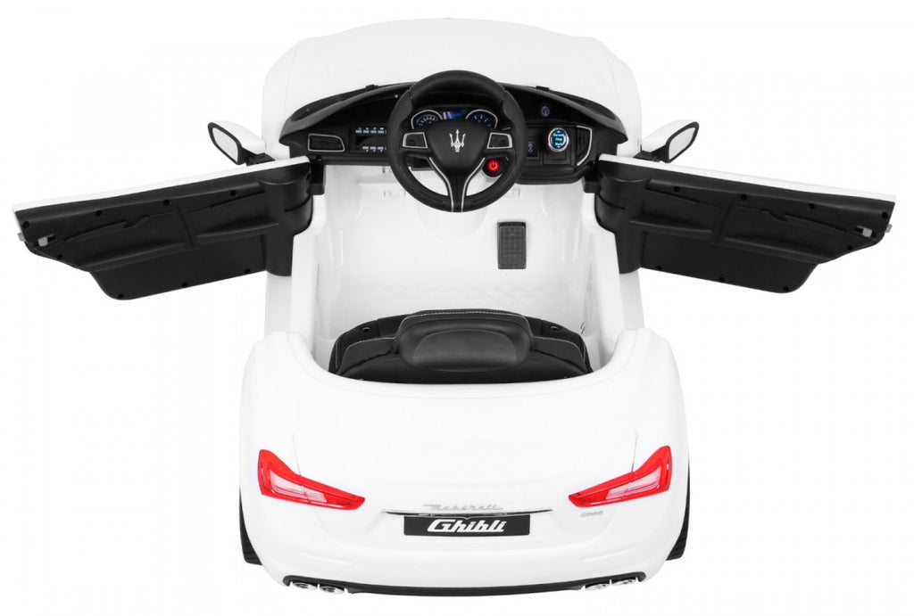 Elektrické autíčko Maserati Ghibli biela