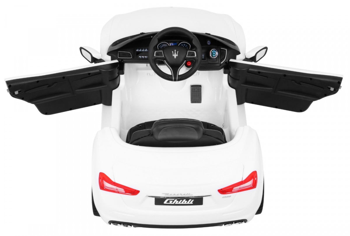 Elektrické autíčko Maserati Ghibli biela