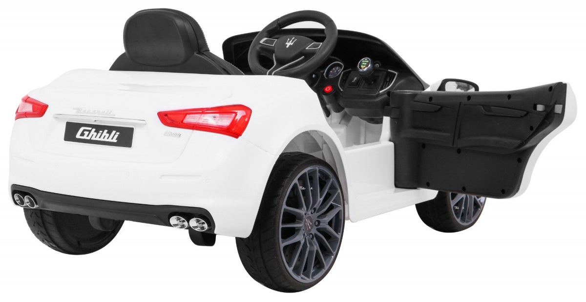 Elektrické autíčko Maserati Ghibli biela