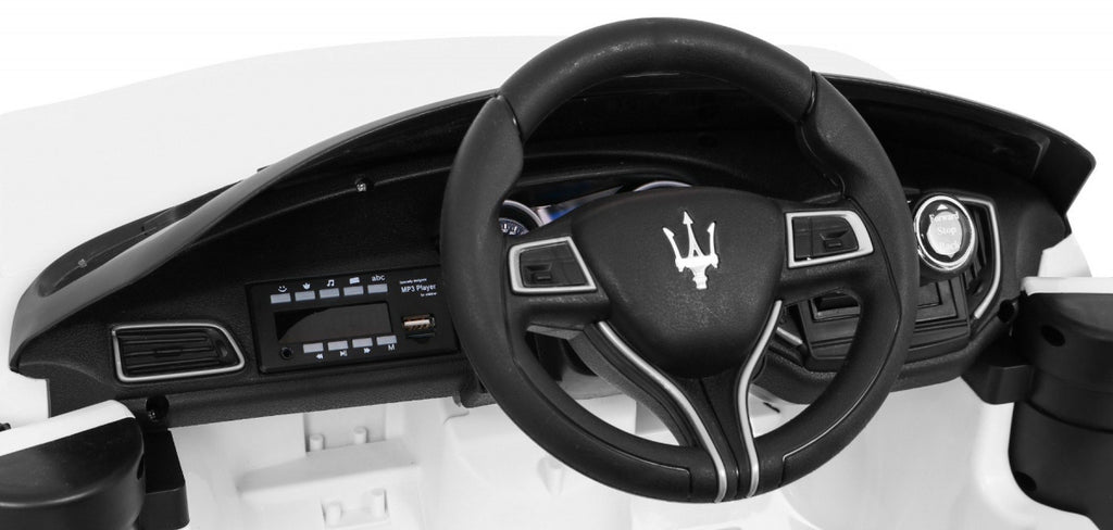 Elektrické autíčko Maserati Ghibli biela
