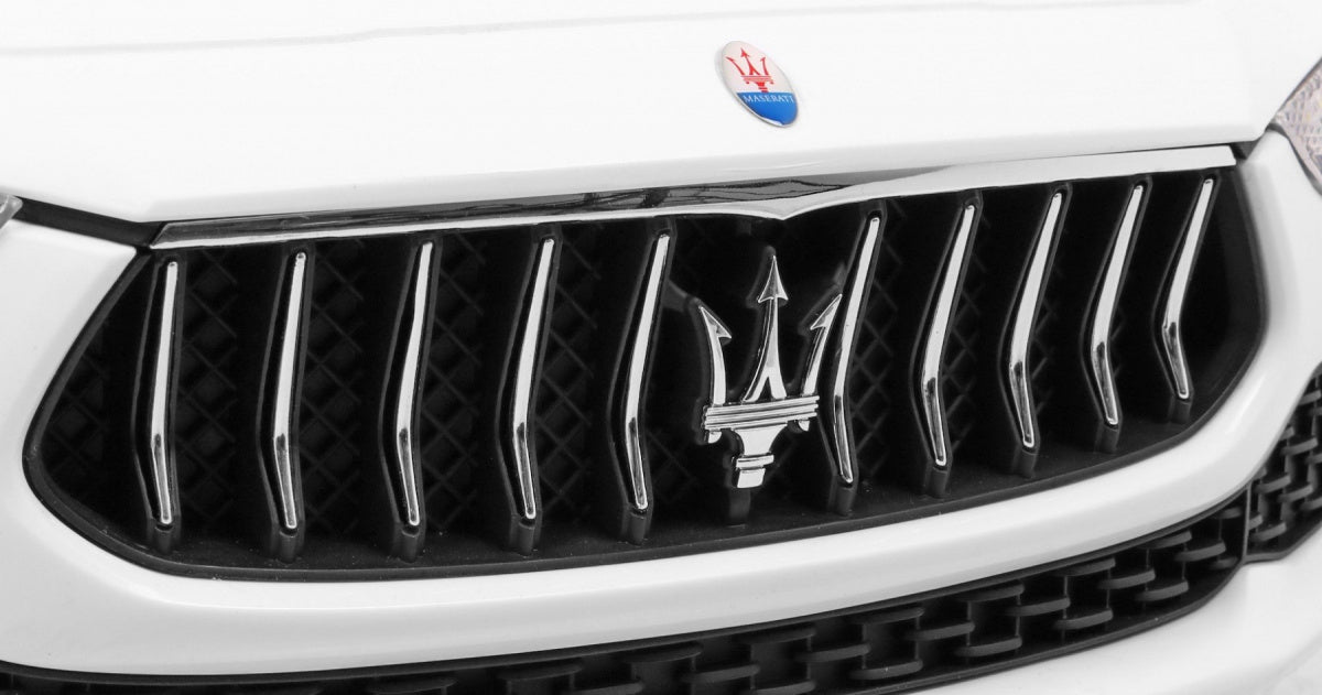 Elektrické autíčko Maserati Ghibli biela