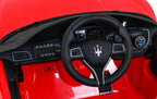 Elektrické autíčko Maserati Ghibli červená