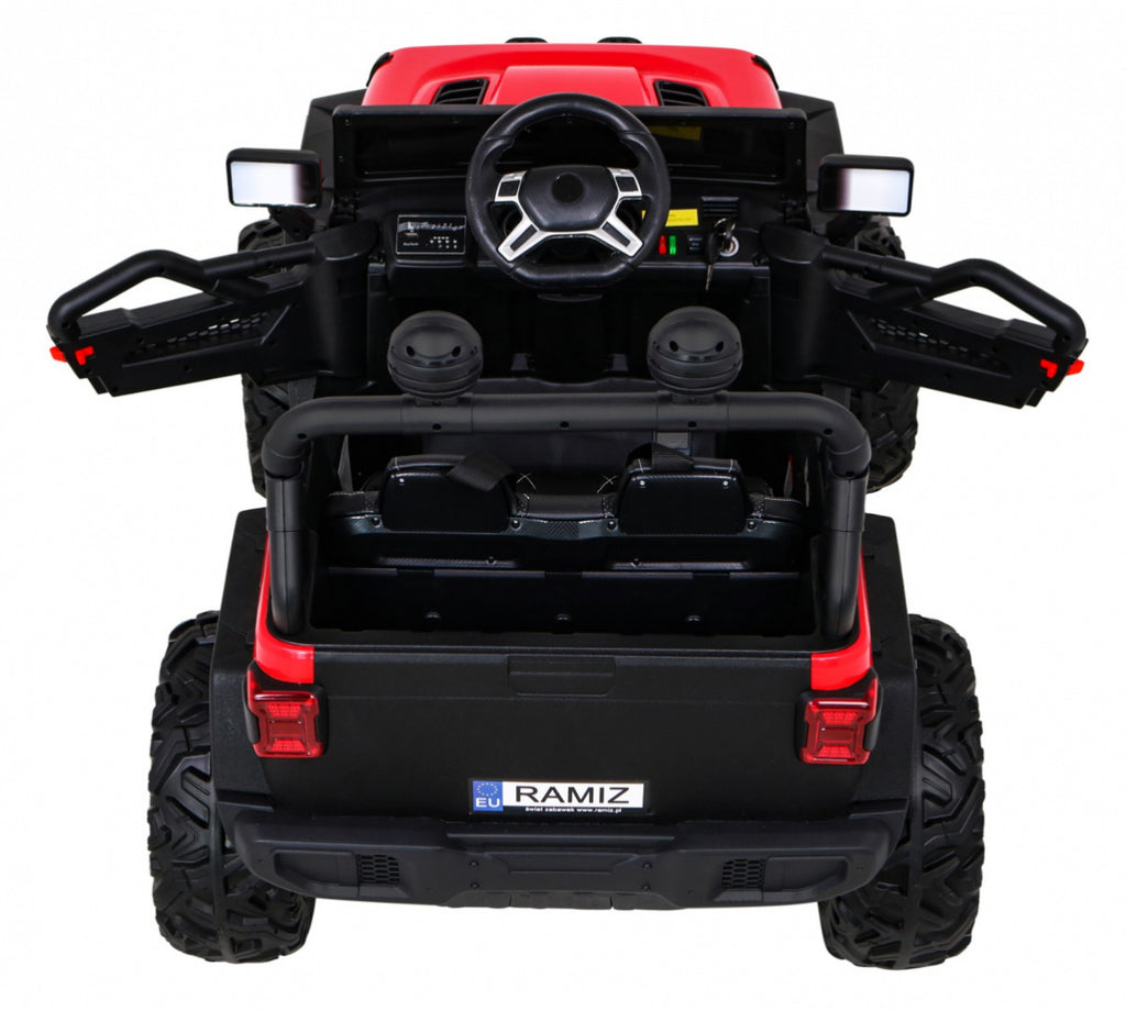 Vehicle Master Of Terain Red