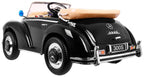 Elektrické autíčko Mercedes-Benz 300S RETRO čierna lakované