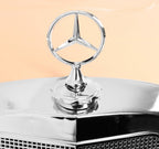 Elektrické autíčko Mercedes-Benz 300S RETRO čierna lakované