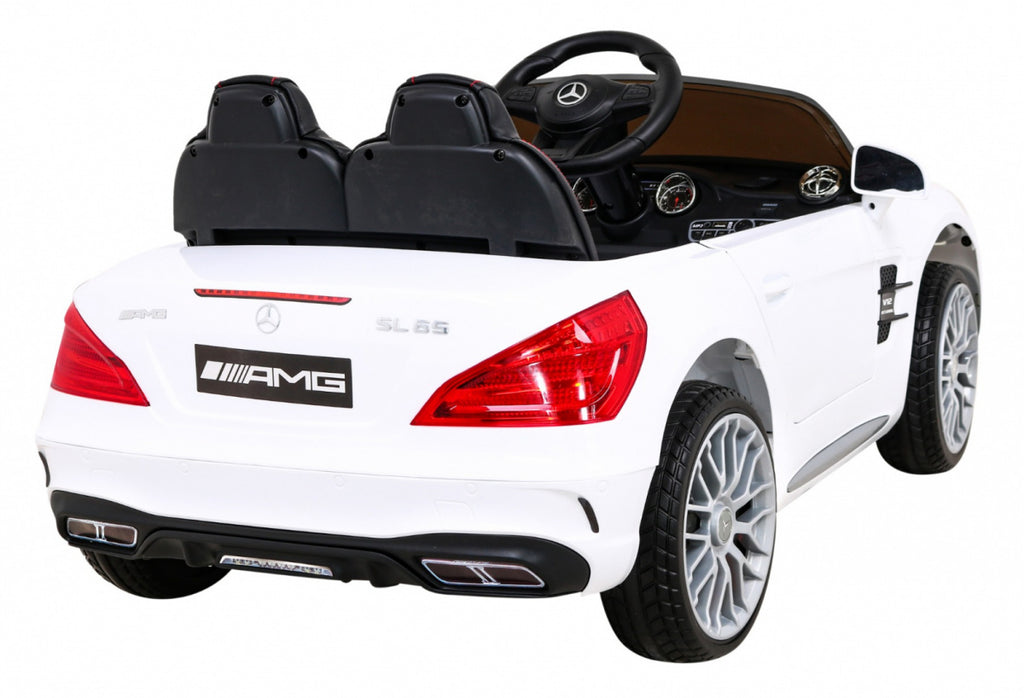 Elektrické autíčko Mercedes-Benz AMG SL65 S biela