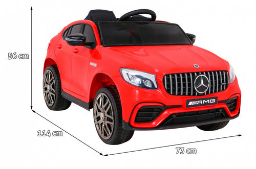 Vehicle Mercedes Benz GLC63S Red