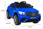 Vehicle Mercedes Benz GLC63S Blue