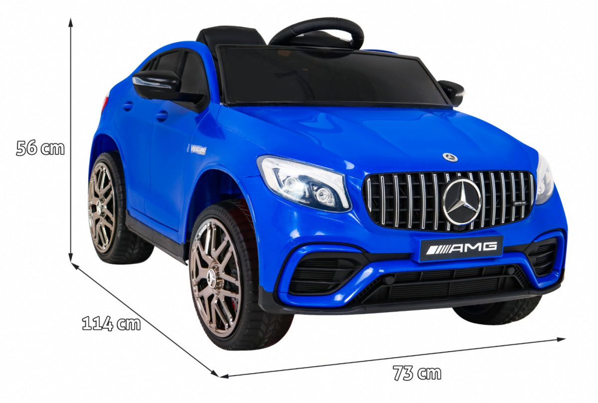 Vehicle Mercedes Benz GLC63S Blue