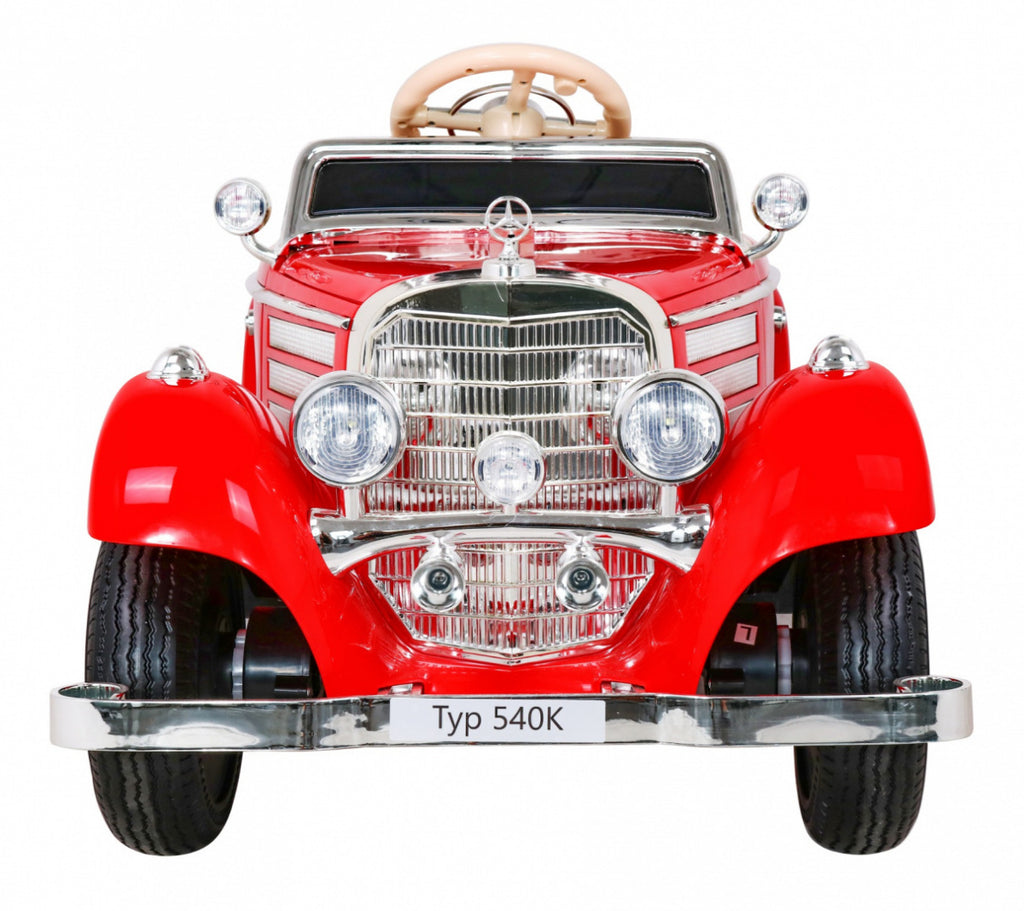 Elektrické autíčko Mercedes-Benz Retro Type 540A červená