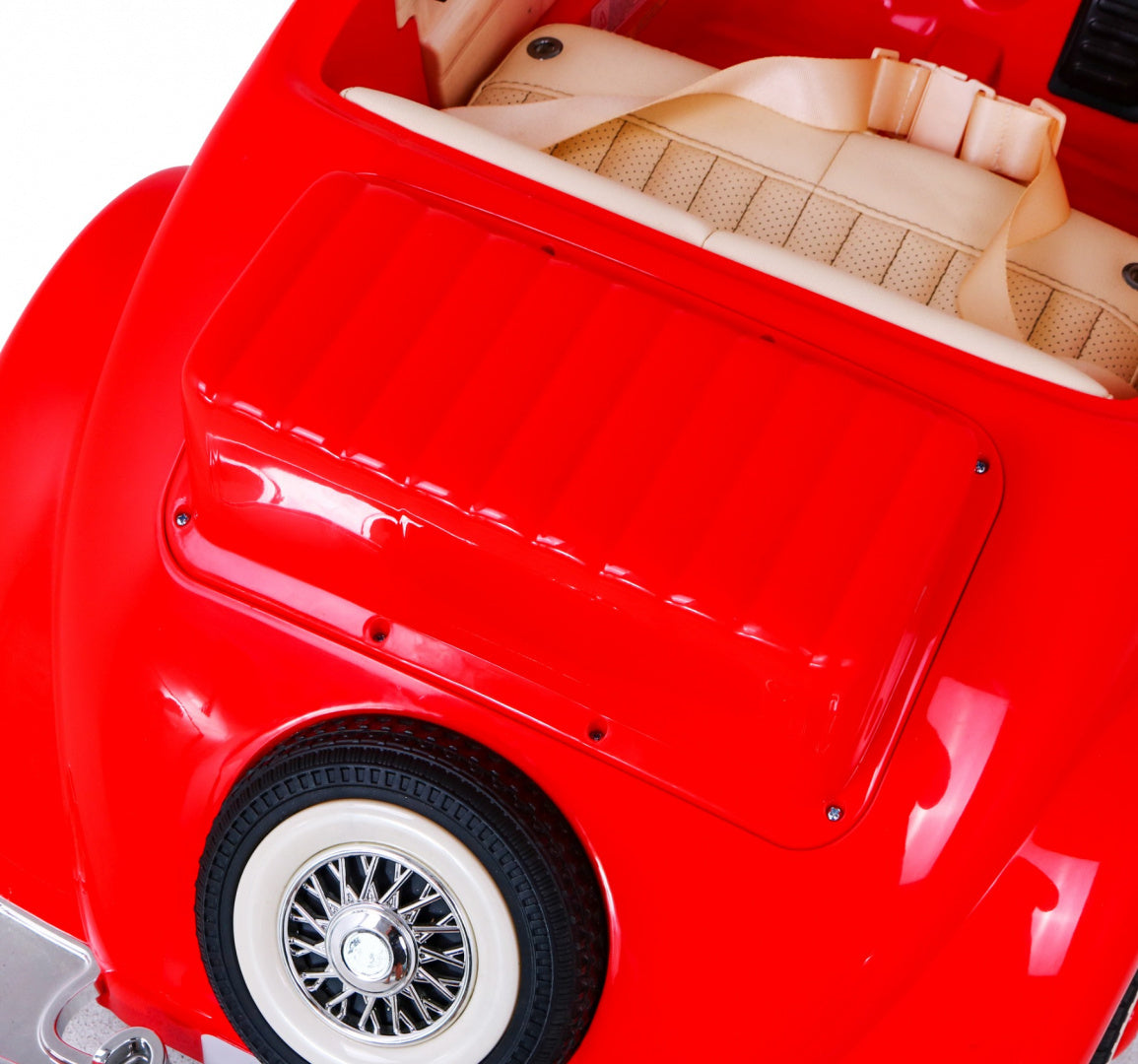 Elektrické autíčko Mercedes-Benz Retro Type 540A červená